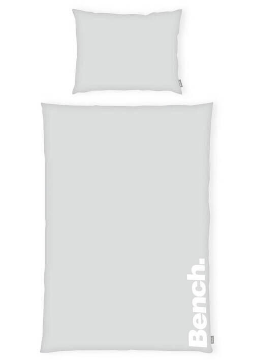 

Двустороннее постельное белье Bench, 155x220 см, серый