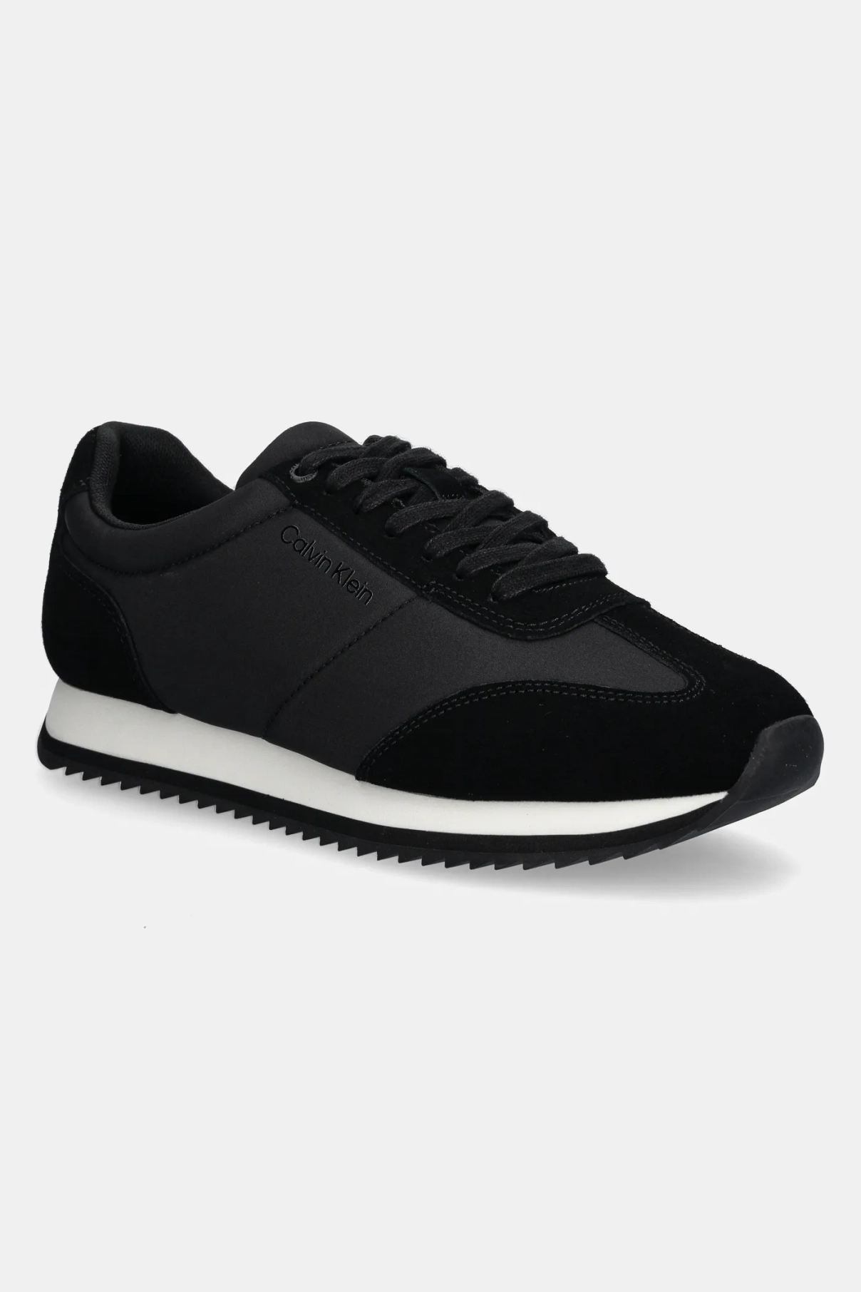 

Кроссовки LOW TOP LACE UP MIX Calvin Klein, черный