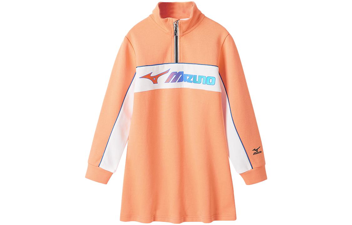 Платье для младших школьников Mizuno, розово-оранжевое — фото 2