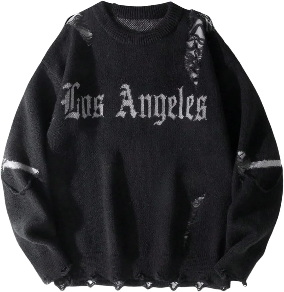 

Мужской свитер с принтом WDIRARA, длинный рукав, в стиле стритвир