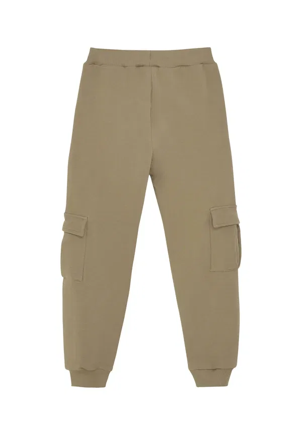 Штаны карго Mipants sweat cargo trousers Minymo, цвет серо-коричневый — фото 2