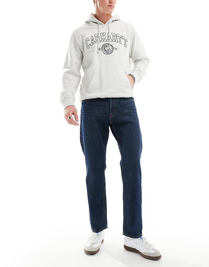 

Jack & Jones – Chris – темно-синие джинсы прямого кроя