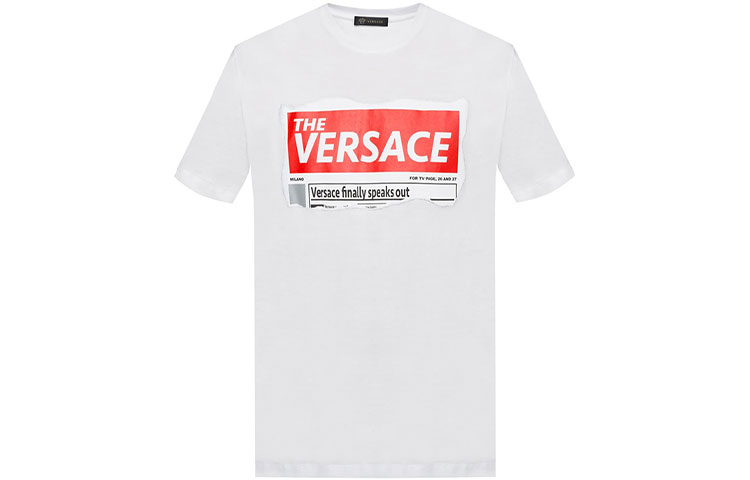 

Футболка мужская белая VERSACE