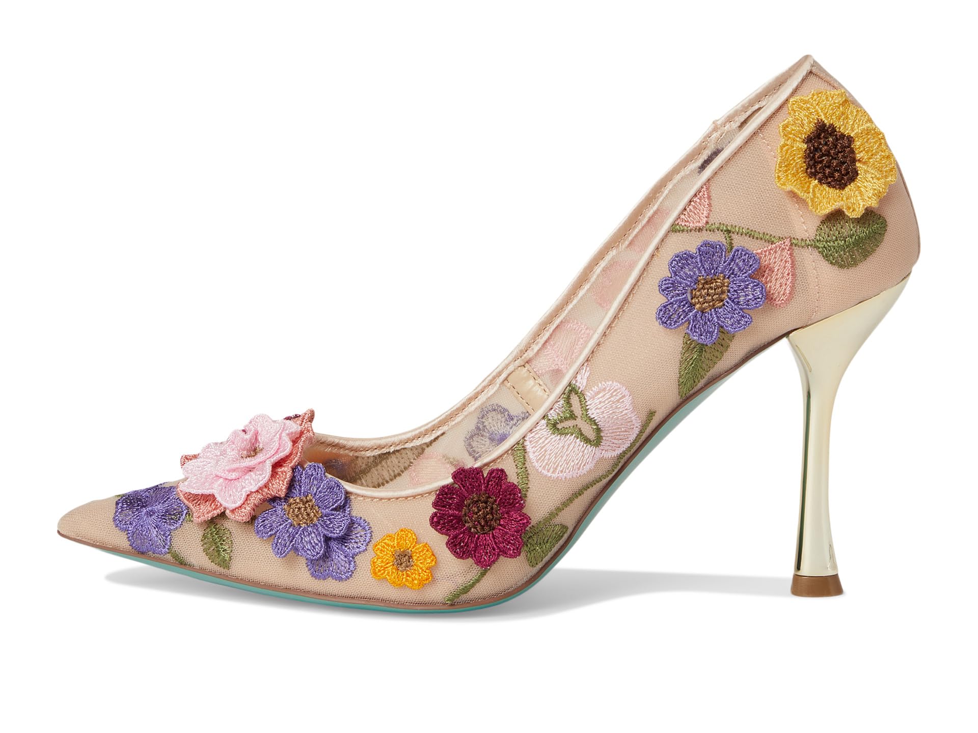 Туфли Blue by Betsey Johnson Aimey, цвет Nude Floral — фото 4