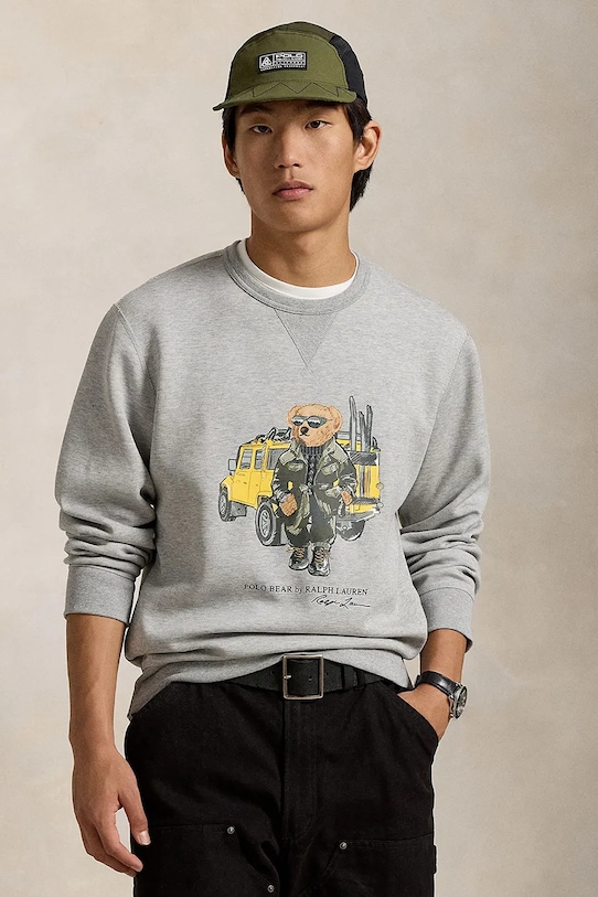 

Толстовка Polo Ralph Lauren, серый