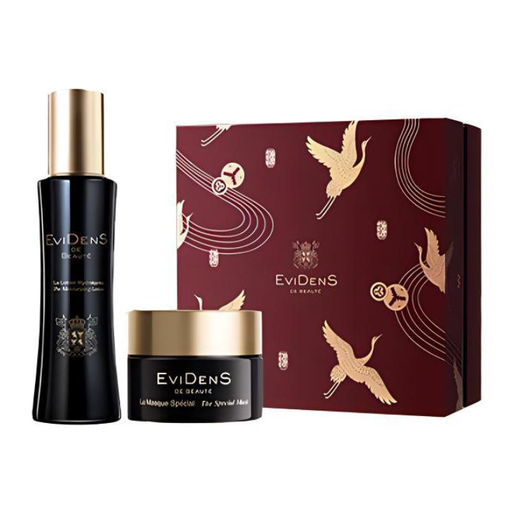 

Новогодний лимитированный увлажняющий набор для ухода за кожей лифтинг и восстановление 50мл+200мл Evidens