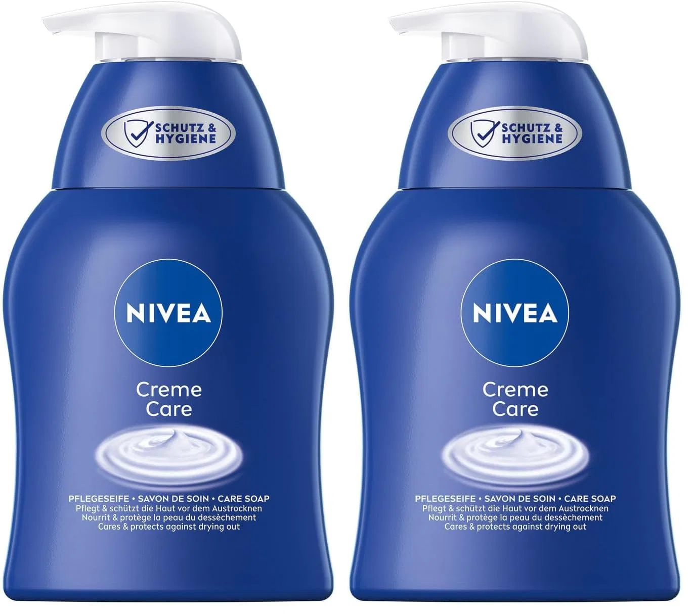 Жидкое мыло NIVEA Creme Care, 250 мл (2 шт.) Nivea