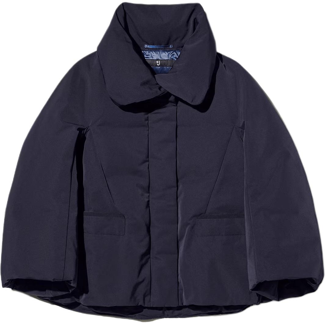 Куртка-пуховик Jil Sander весна-лето 2025 для женщин UNIQLO, marine синий