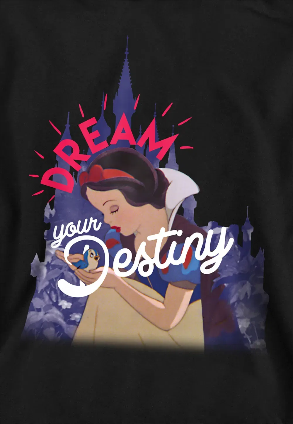 Детский худи Snow White Dream Your Destiny Disney, черный — фото 2