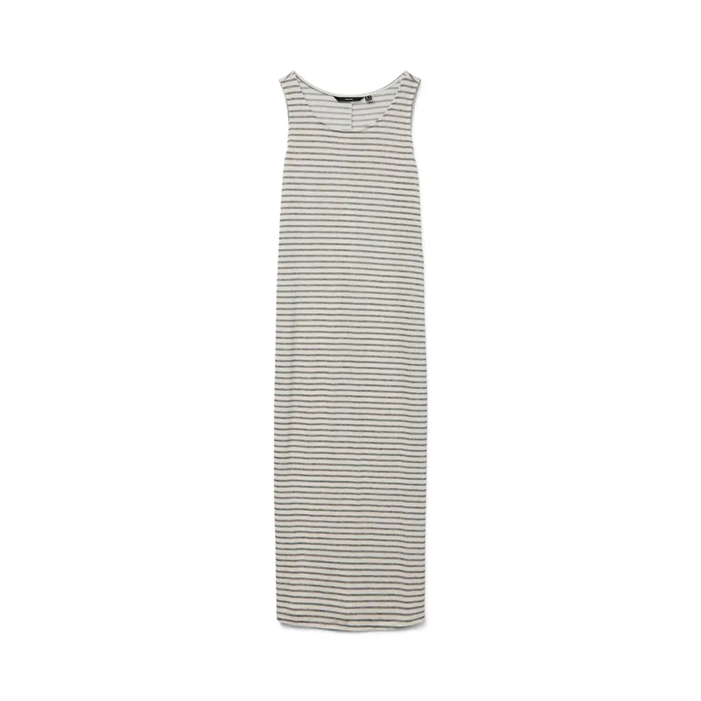 

Платье Vero Moda Gina 7/8 sleeveless midi, бежевый