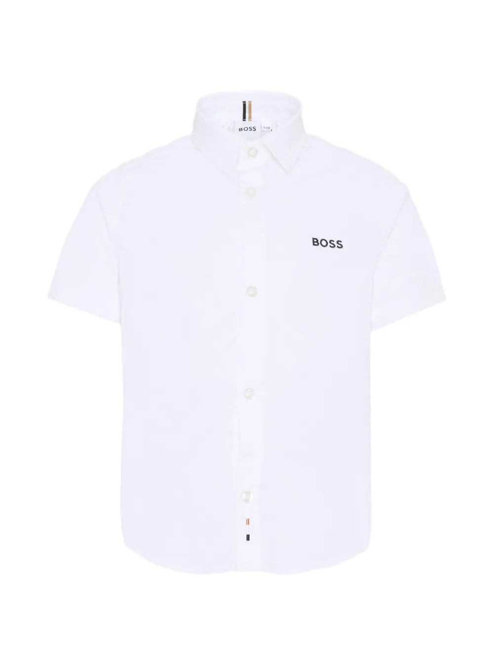 

Рубашка с коротким рукавом Boss Kidswear, белый