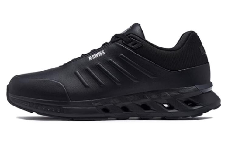 

Кроссовки мужские низкие черные Kswiss