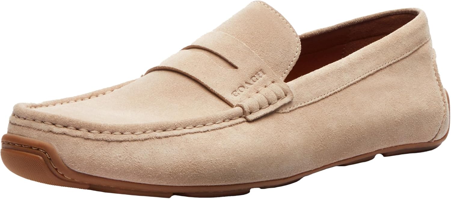 

Мужские лоферы COACH Luca из замши, Taupe