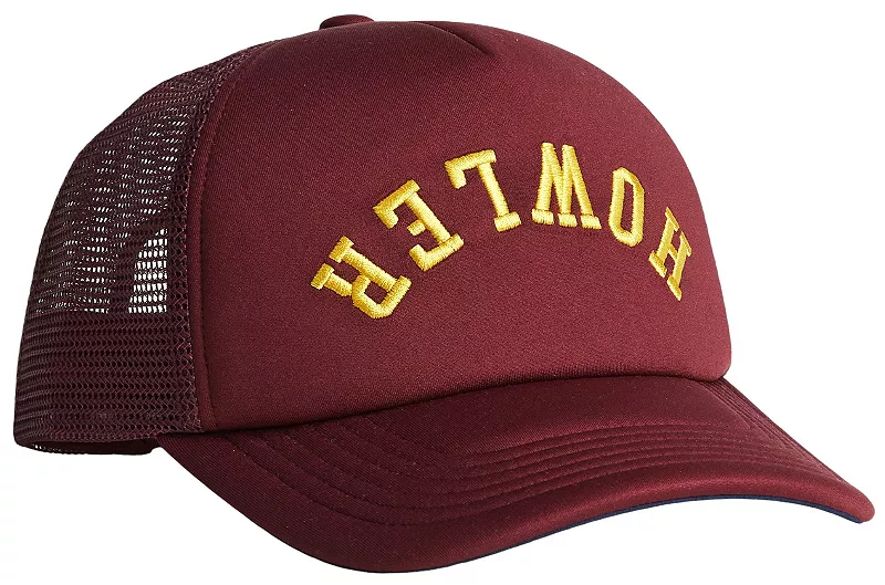 

Пенопластовая купольная шляпа Howler Brothers, цвет Howler University/Burgund