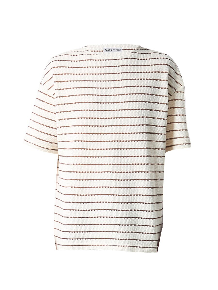 

Классическая футболка VAMOS CLO Shirt Brownwood, кремовый