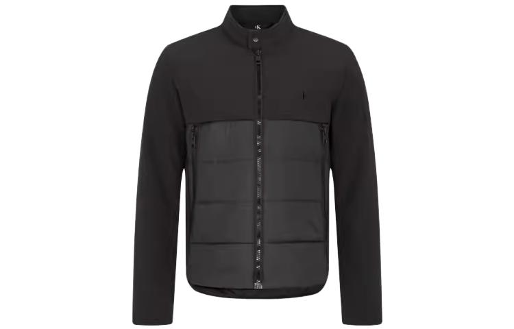 

Calvin Klein Пуховик мужской BEH черный и серый с цветовым блоком