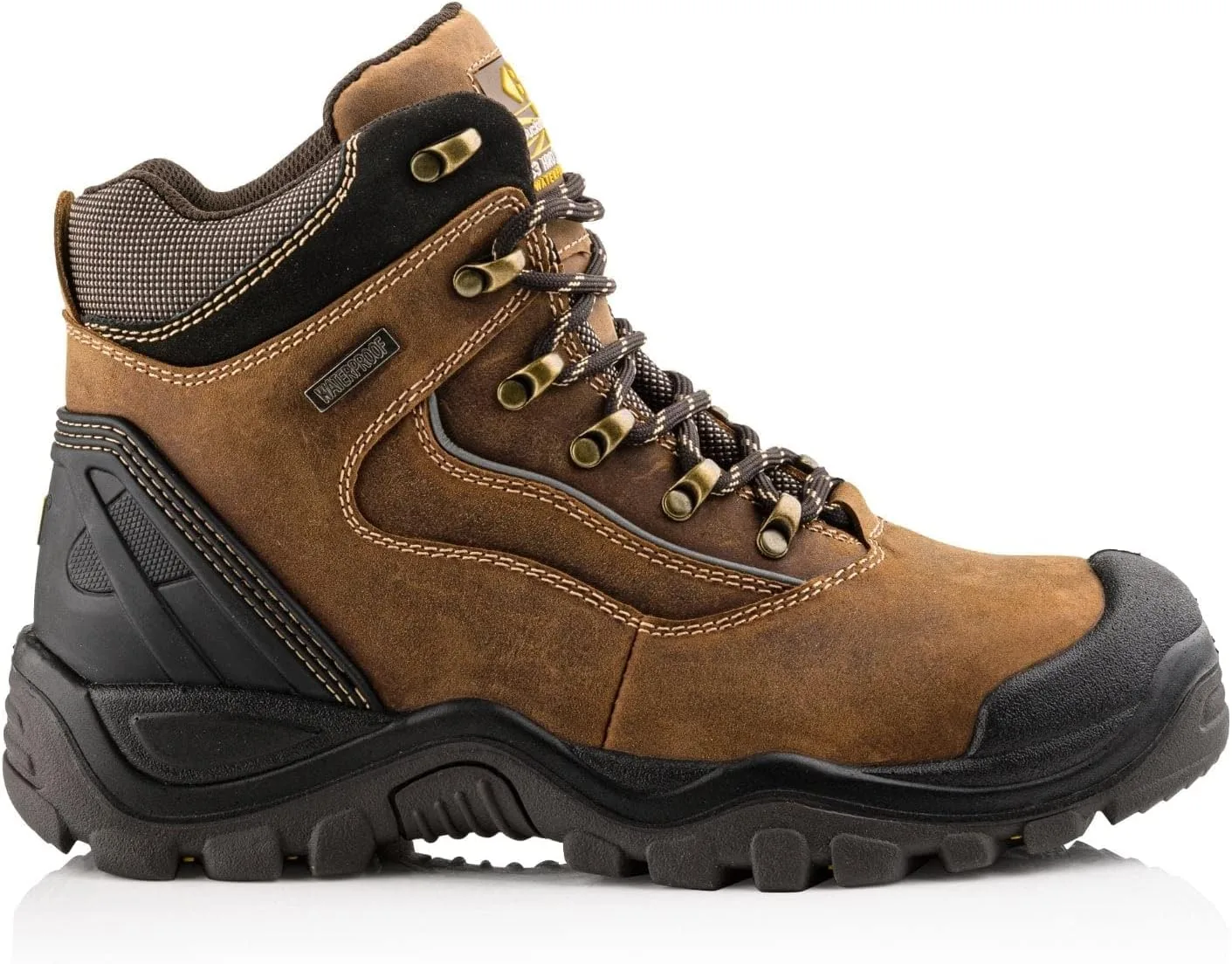 Ботинки Buckler Boots BSH002BR HG S3 + KN Buckbootz, коричневый — фото 2