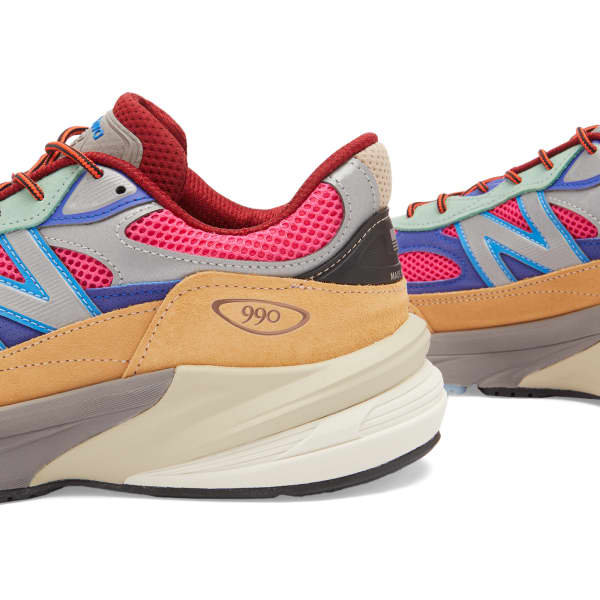 Кроссовки X action bronson 990v6 New Balance, мультиколор — фото 3