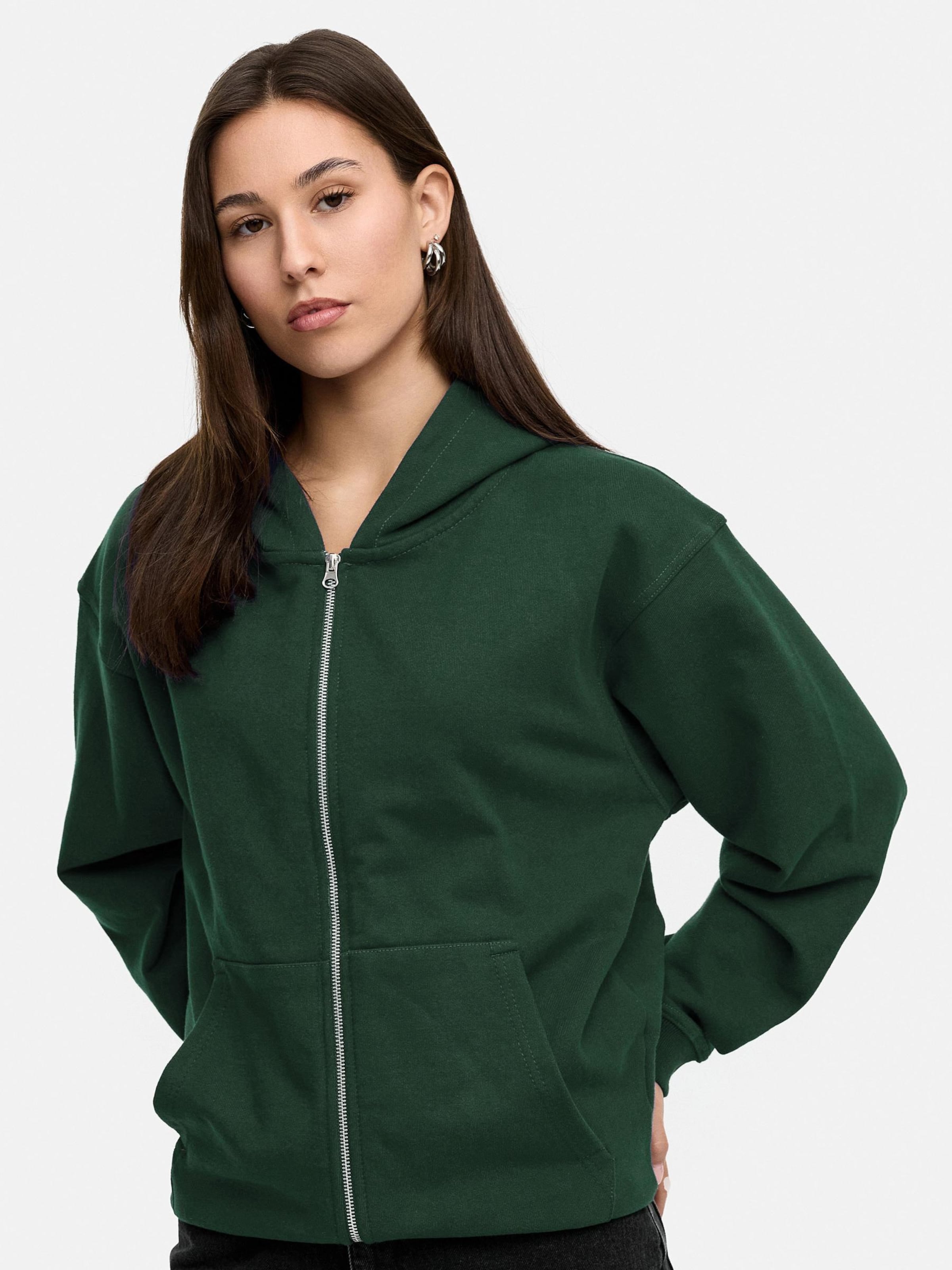 

Daily Cotton Толстовка на молнии 'DCLUGO' в зеленом цвете, Зеленый, Daily Cotton Толстовка на молнии 'DCLUGO' в зеленом цвете