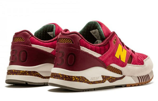 Кроссовки ronnie fieg x 530 New Balance, красный — фото 3