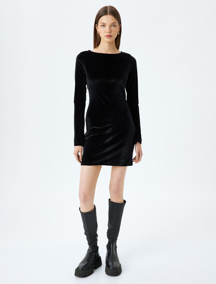 

Мини платье Koton, Black