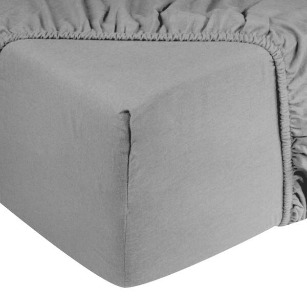 

Фланелевая простыня soft plain Doubledry, серый