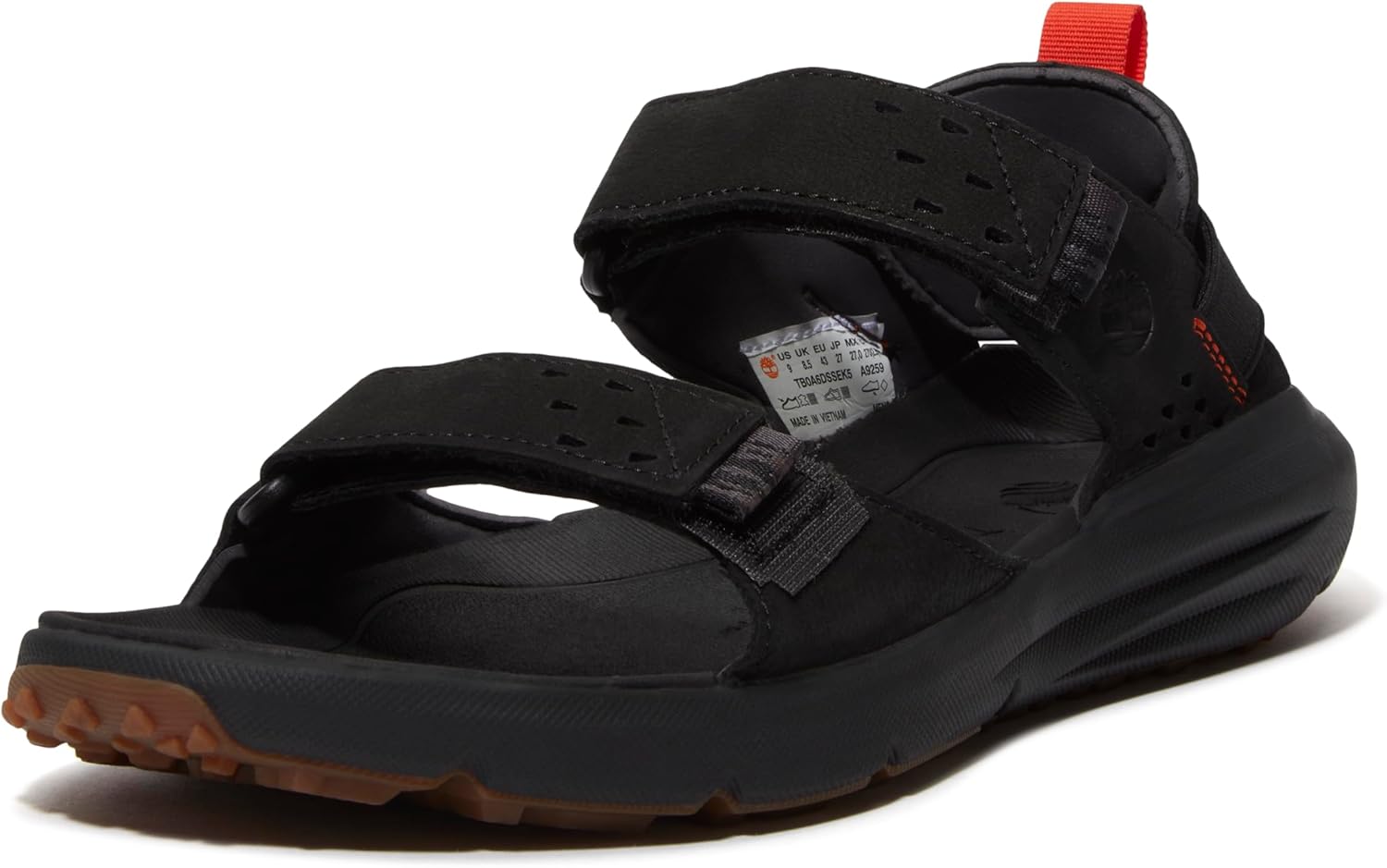 

Timberland мужские сандалии Motion Dune с задней фиксацией, Black Leather