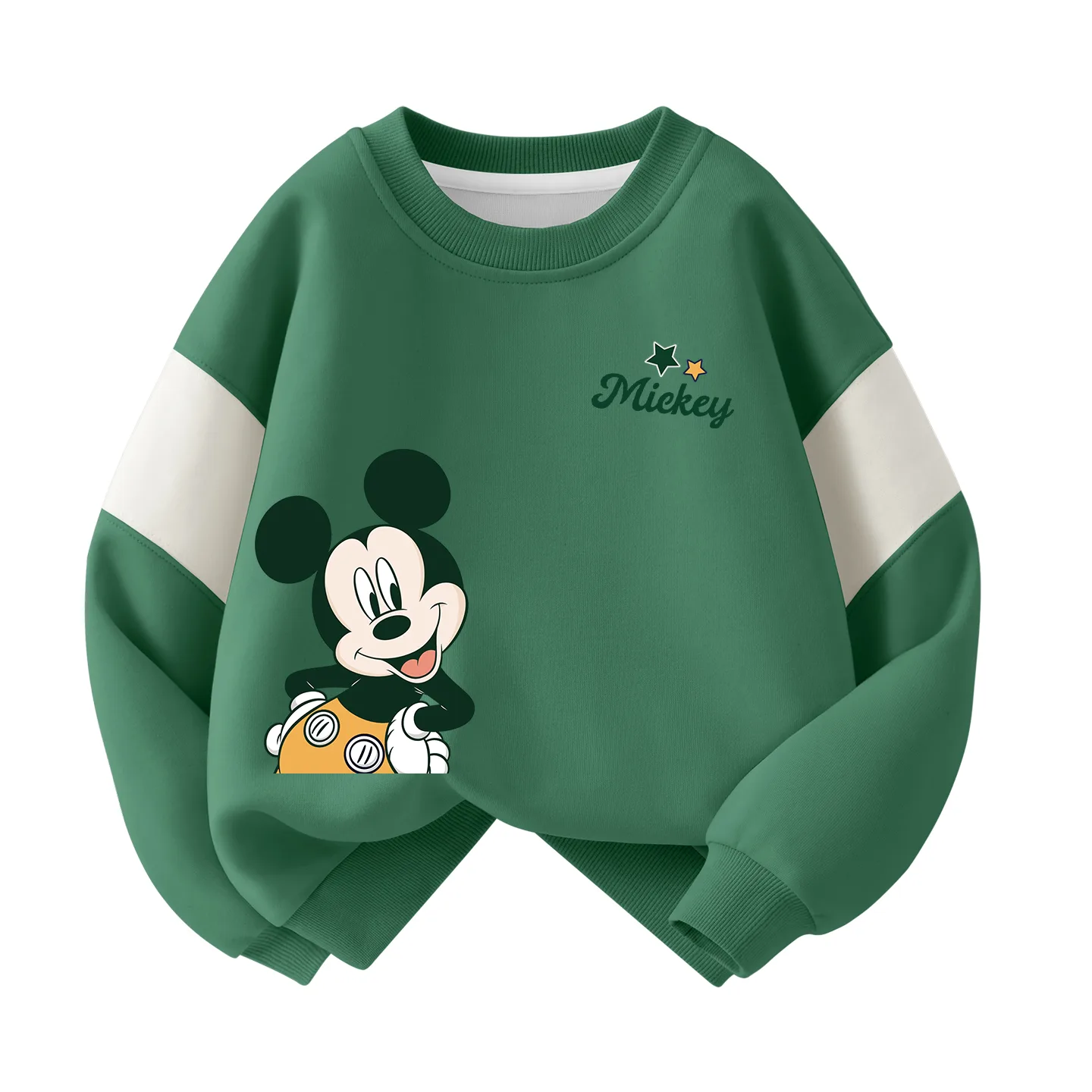 Детский свитшот с круглым вырезом Disney, Di Chong Peak K Forest Green — фото 3