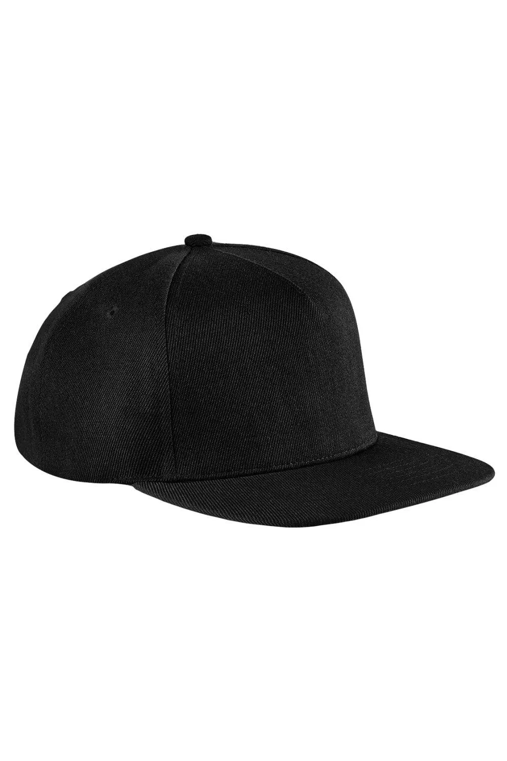 

Оригинальная кепка Snapback с плоским козырьком (2 шт. в упаковке) Beechfield, черный