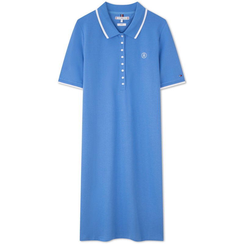 

Женское платье с коротким рукавом Tommy Hilfiger, синий