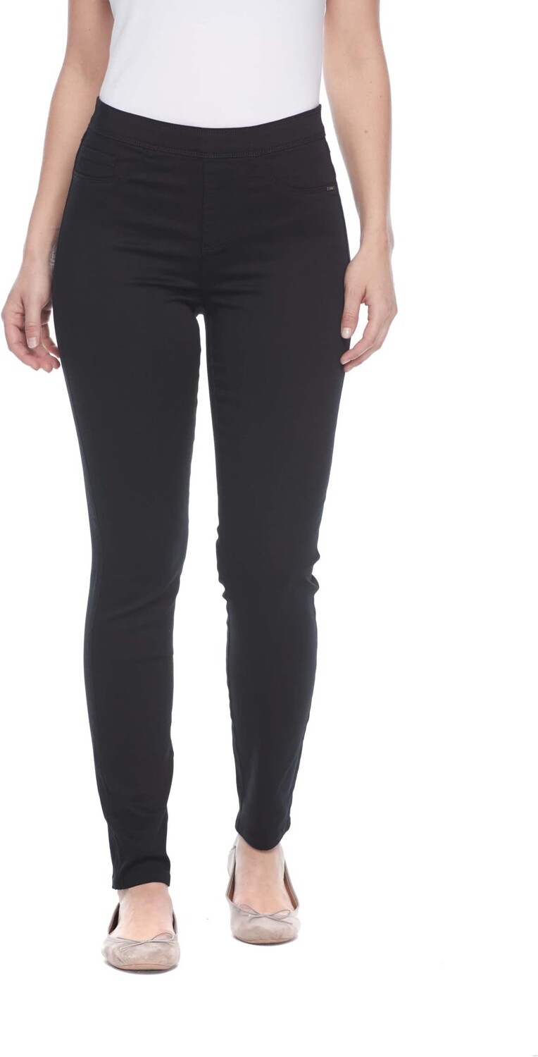 

Джинсы FDJ French Dressing Jeans Pull-On Slim Leg in Ebony, цвет Ebony