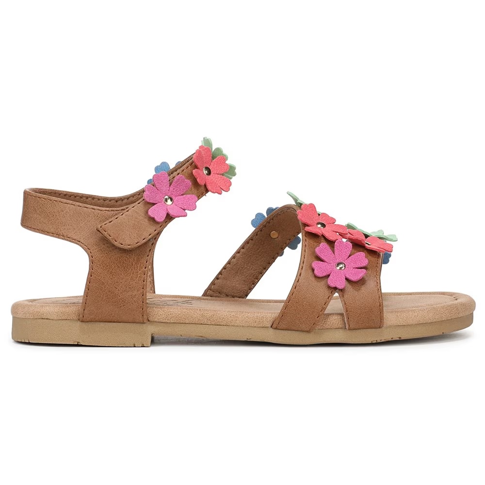 Детские сандалии sunflower-k для маленьких/больших детей Blowfish Malibu, tan multi faux leather — фото 2