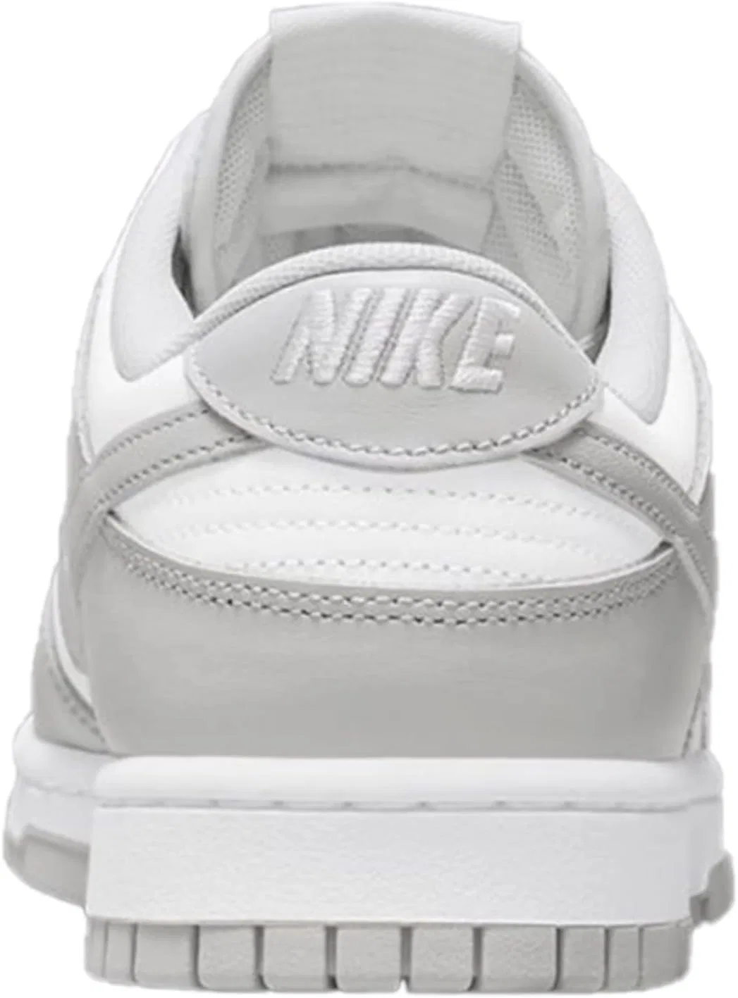Кроссовки мужские Nike Dunk Low Retro, белый/серый — фото 4