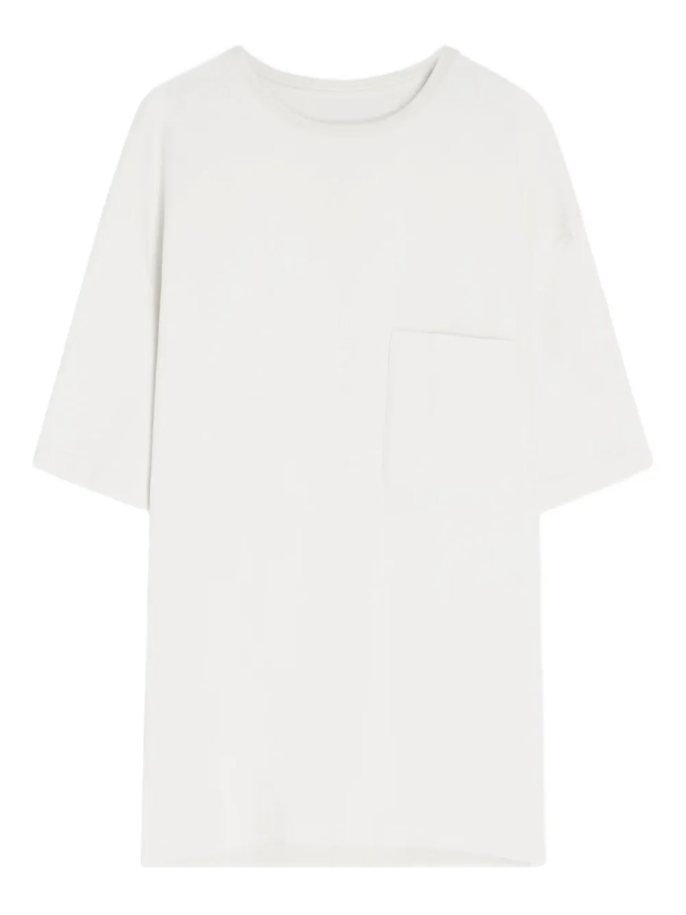 

Футболка из джерси с накладным карманом LEMAIRE, белый