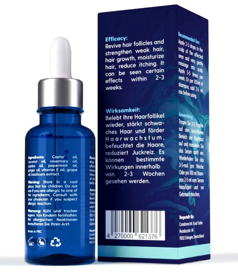 Сыворотка для роста волос Coradoma Blue Serum, 50 мл Coradoma — фото 2