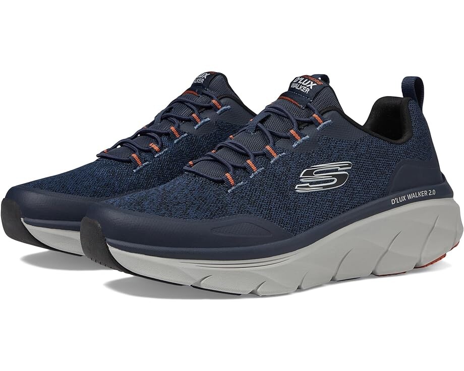 

Кроссовки SKECHERS D'Lux Walker 2.0 Steadyway, цвет Navy/Orange