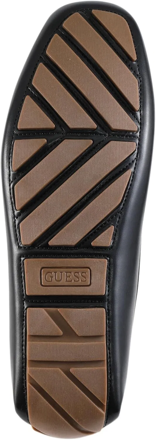 Мужские лоферы GUESS Ansto Drivers, Black 001 — фото 4