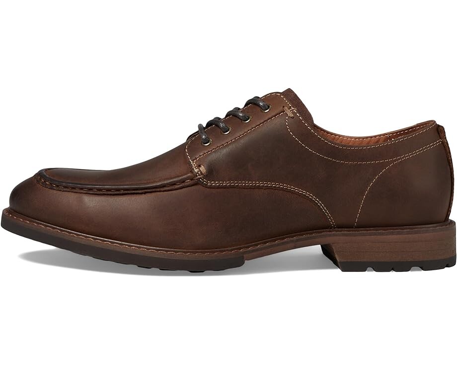 Оксфорды Florsheim Lodge Moc Toe, цвет Brown Crazy Horse — фото 4