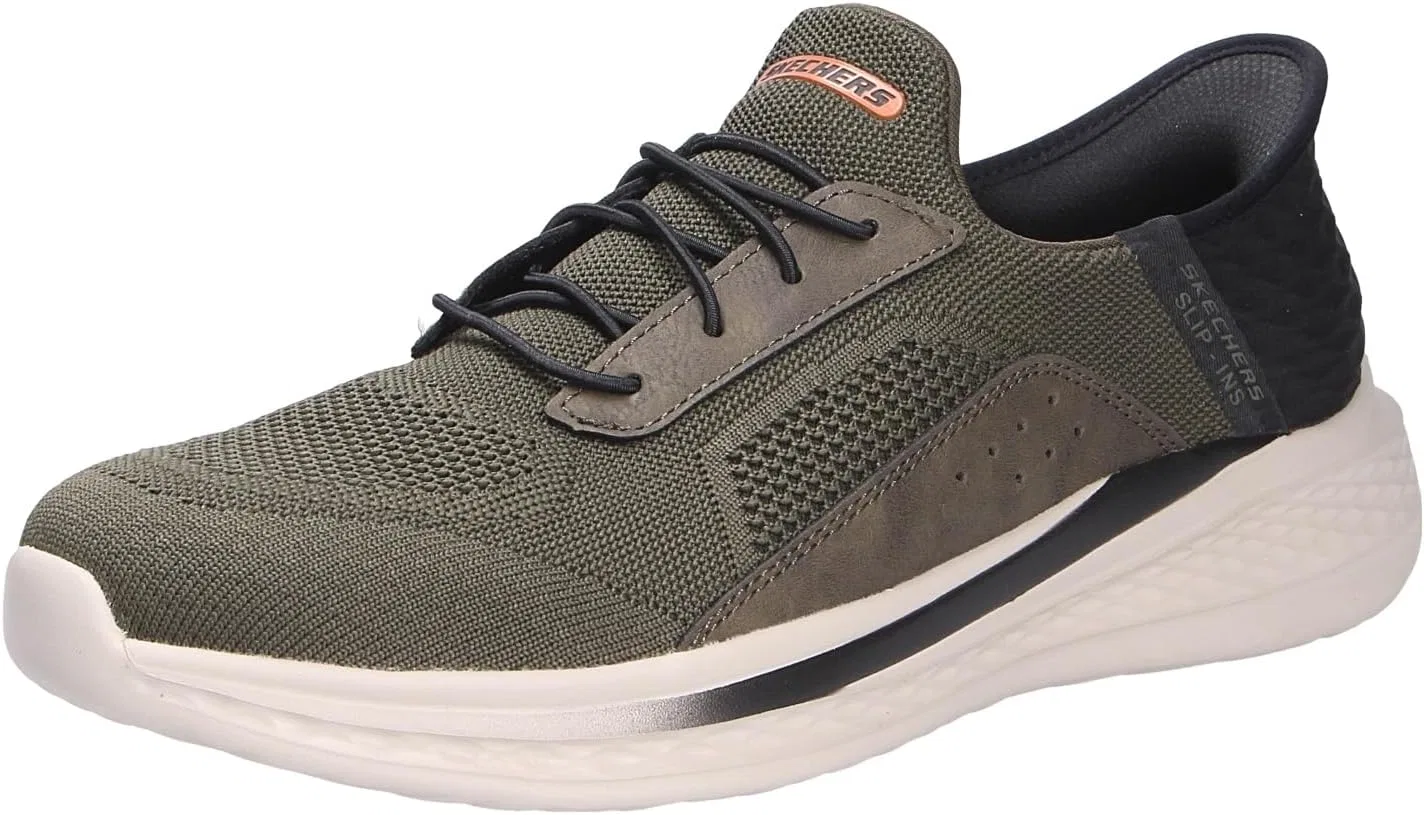 Мужские кроссовки Skechers, зеленые, размер 43