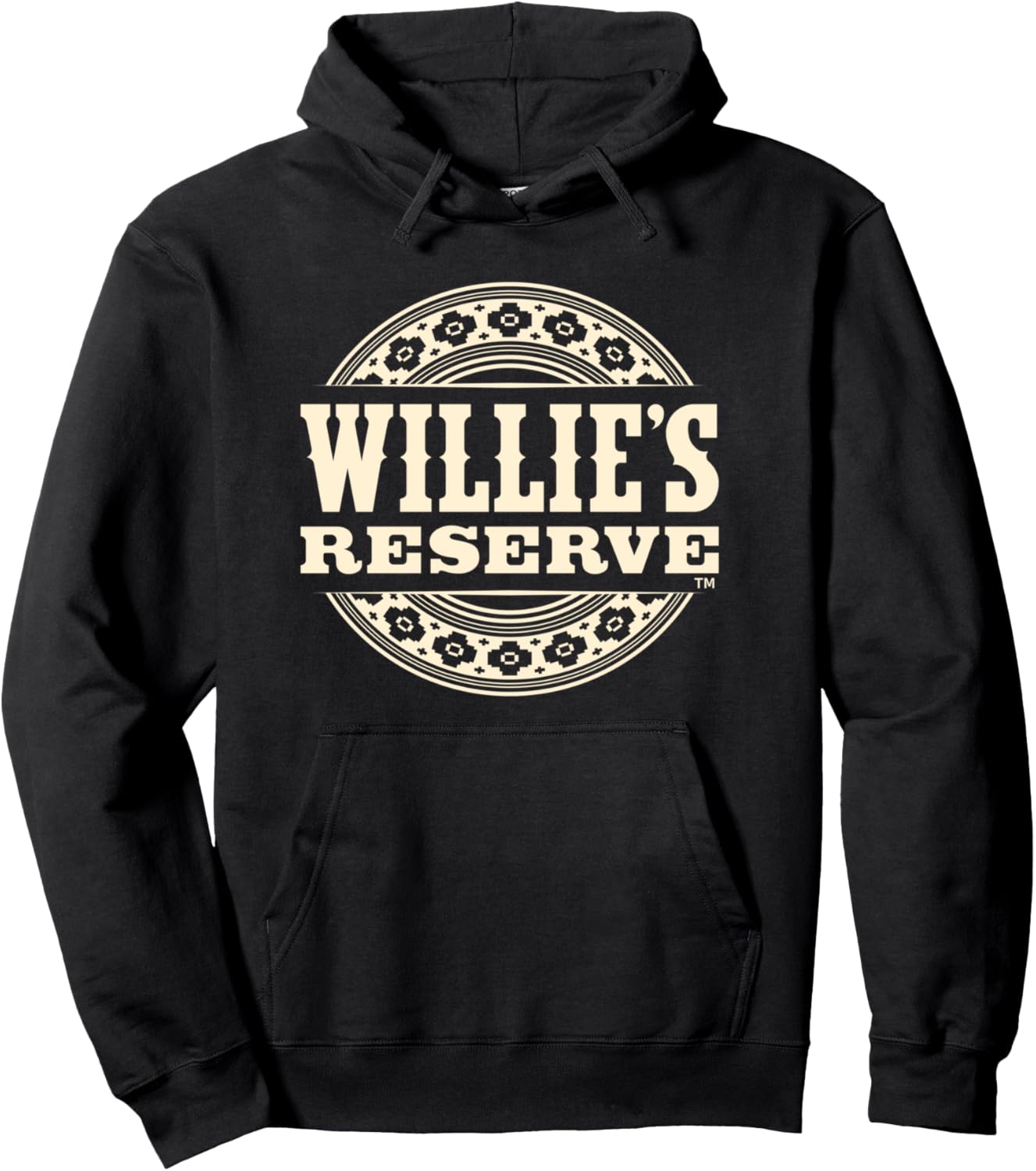 

Худи с логотипом в виде круга от Willie's Reserve, черный