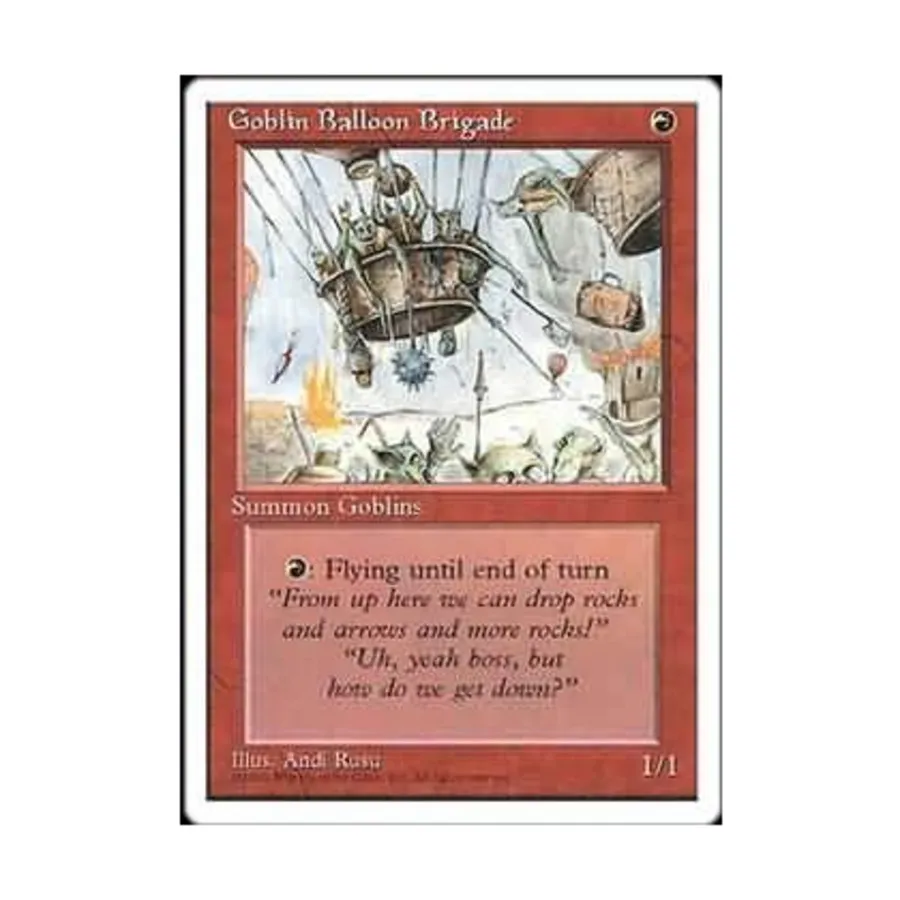 

CCG Бригада воздушных шаров гоблинов (U), MTG - 4th Edition