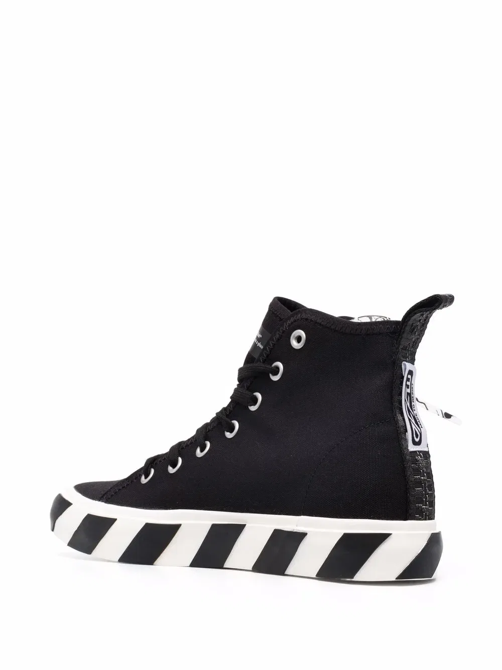 Вулканизированные кроссовки средней высоты Off-White, черный — фото 3