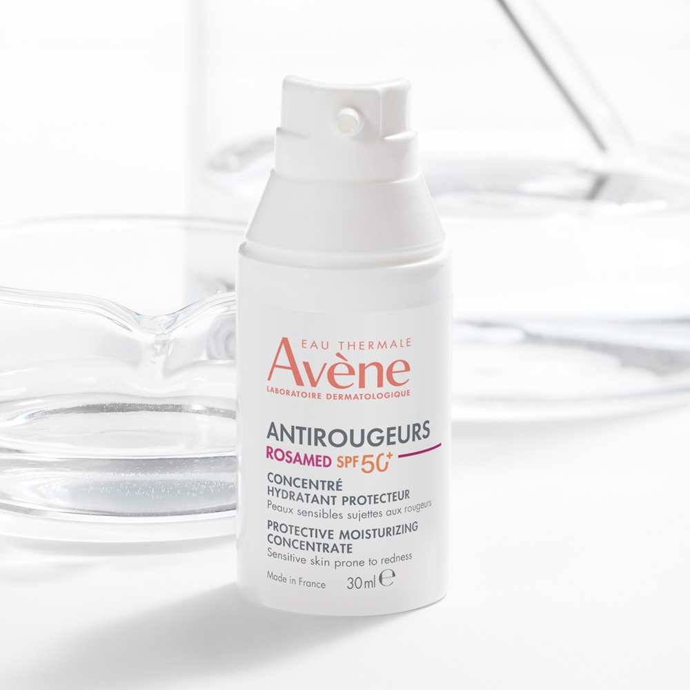 Сыворотка Avene — Antirougeurs Rosamed защитный увлажняющий концентрат концентрированные средства ухода, 30 мл — фото 3