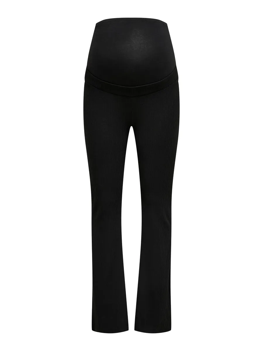 

Леггинсы для беременных ONLY MTERNITY "OLMNELLA FLARED PANT JRS NOOS" Only Maternity, черный