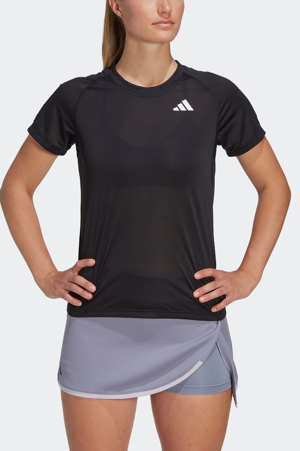 Футболка теннисного клуба Adidas, черный — фото 2