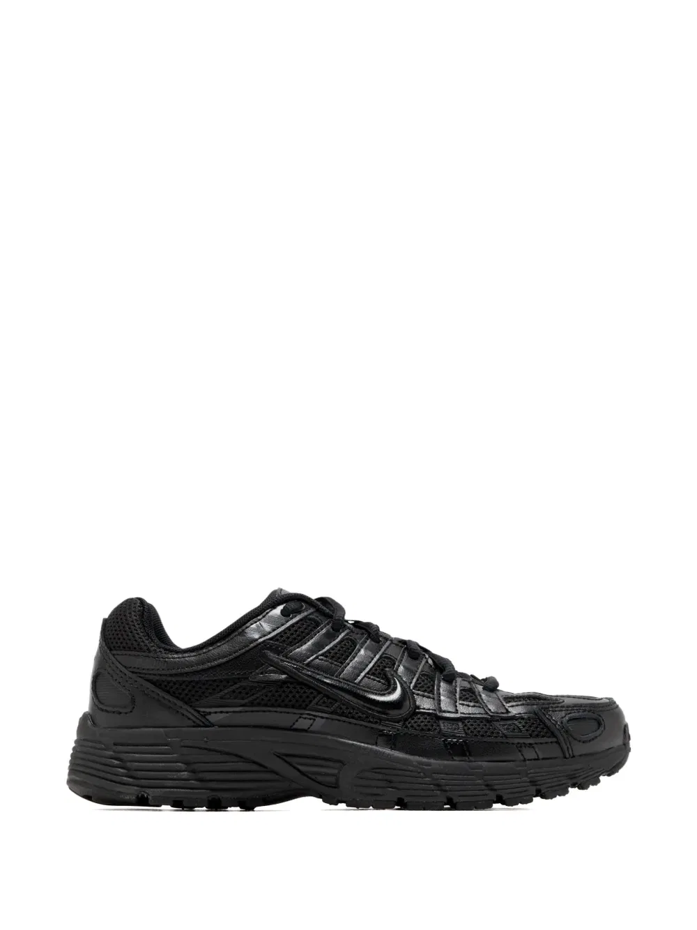 Кроссовки P-6000 с логотипом Nike Kids, черный