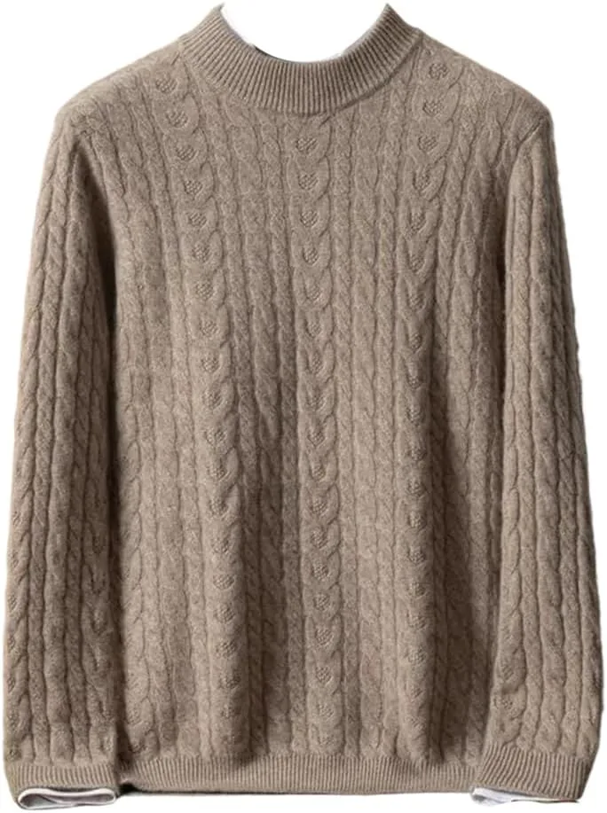 

Мужской пуловер из кашемира 7 Needle Double Strand