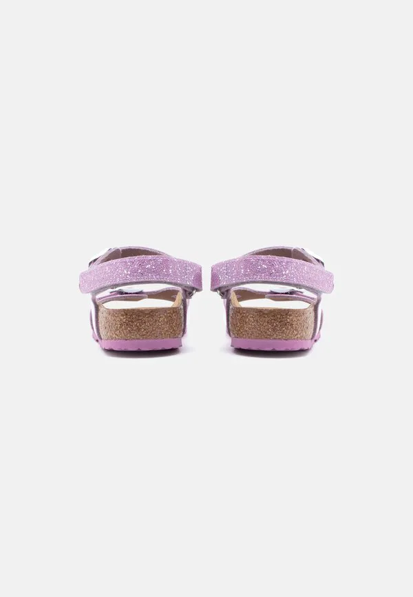 Узкие сандалии rio с космическим блеском Birkenstock, Lavender — фото 3
