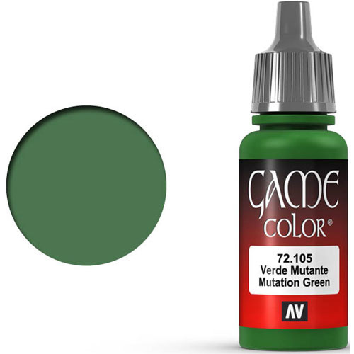 

Миниатюра Vallejo Vallejo Game Color: Mutation Green (17ml)