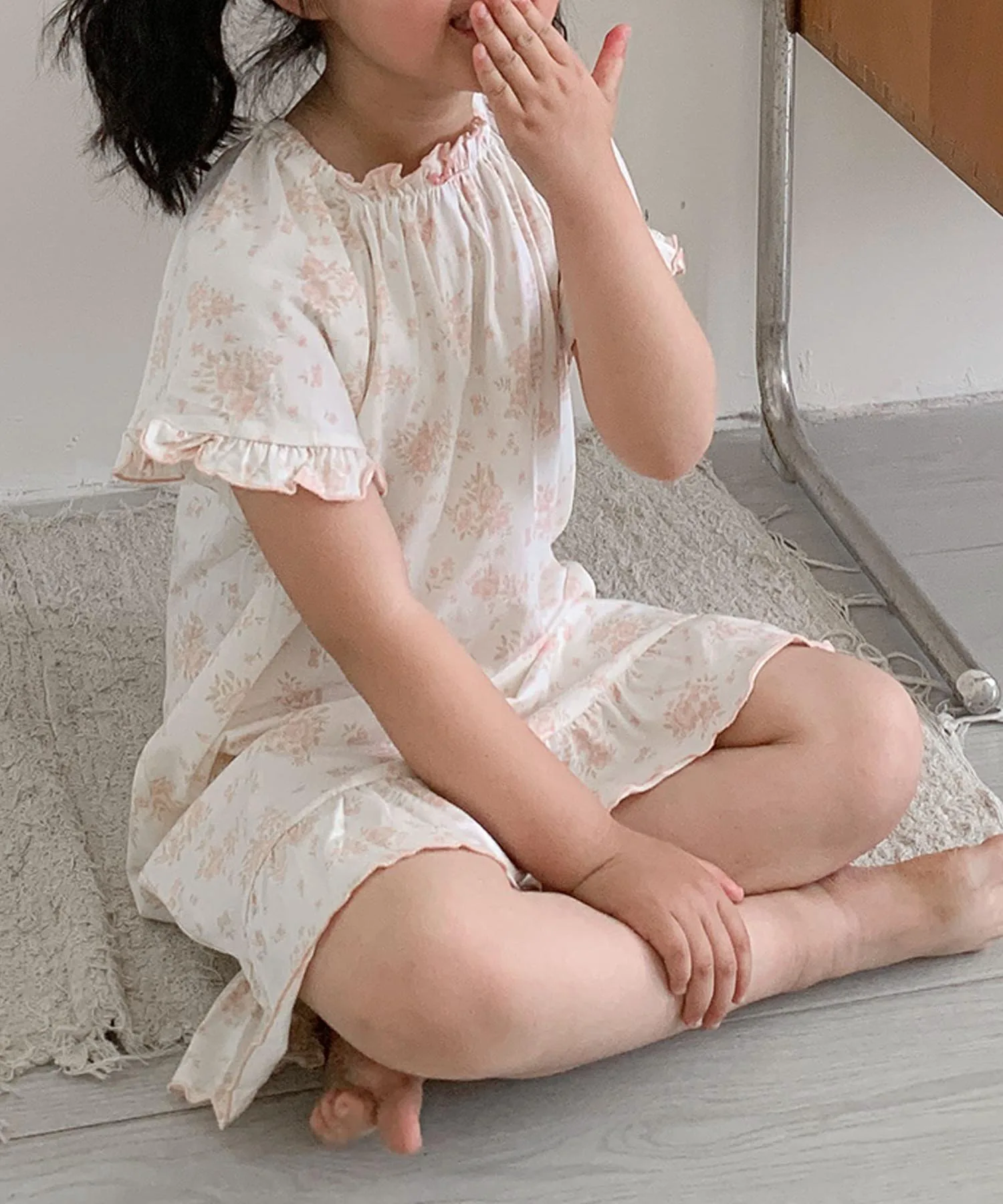 Платье для детской комнаты с принтом Aimoha Kids, pink